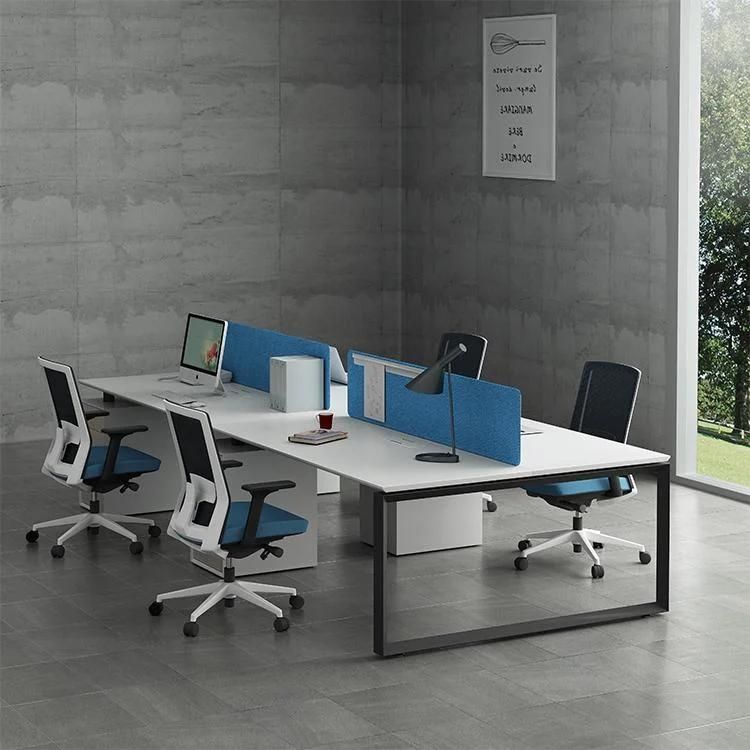 Modern Wooden Furniture 2 Workers Furniture Workstation Staff Office Desk