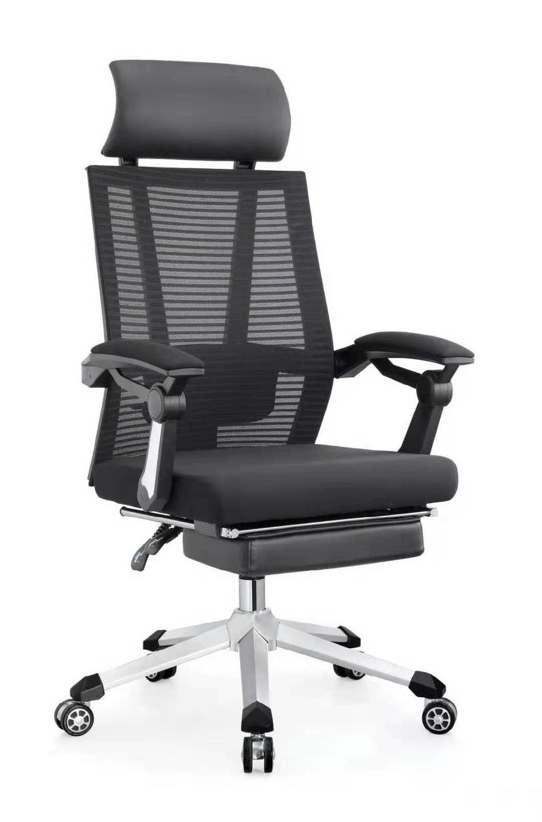 Computer Chair Household Reclining Chair Elevating and Lowering Chair Office Chair Student Ergonomic Net Chair Backrest Chair-6128A