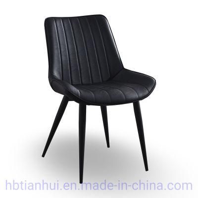 Modern Furniture Luxury Nordic Modern French Leather Chairs for Living Room Chairs