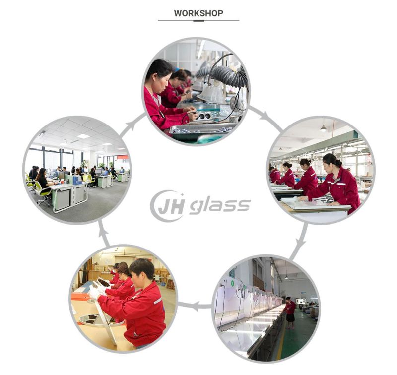 Home Furniture Decoration Jh China Arch Shape Bathroom New Products Glass Mirror with Cheap Price