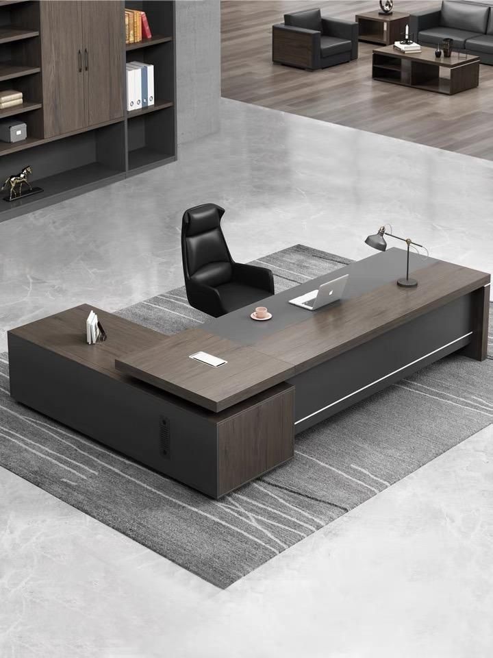 China Manufacturer Dark Brown Executive Office Desk (SZ-OD721)