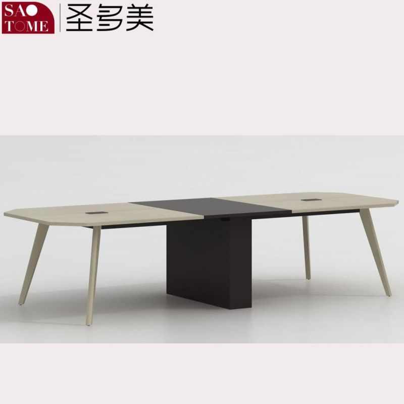 Modern Minimalist Rectangular Negotiating Table Conference Table