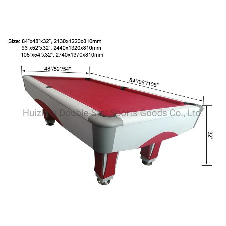 7FT 8FT 9FT Stylish and Modern Pool Table