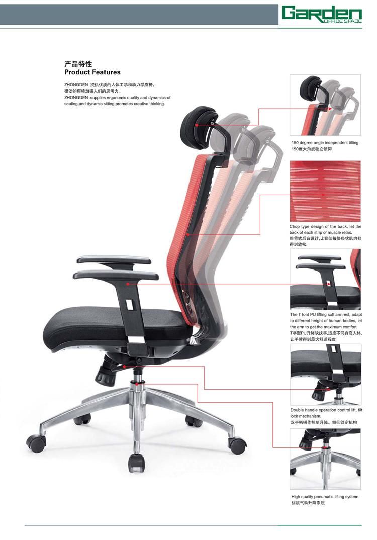 High Quality Mesh Type Ergonomic Office Chair From China Mingle Furniture