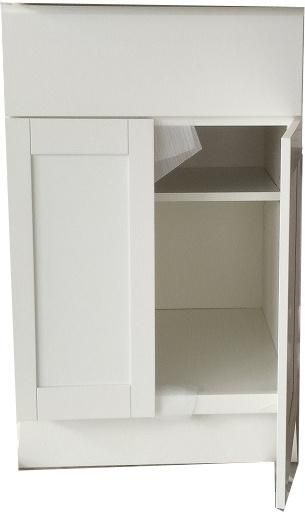 American Style Kitchen Cabinet White Shakerb30