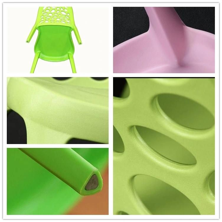 China Manufacture Italian Design Plastic Garden Chair Polypropylene Plastic Chair Stackable Plastic Chair