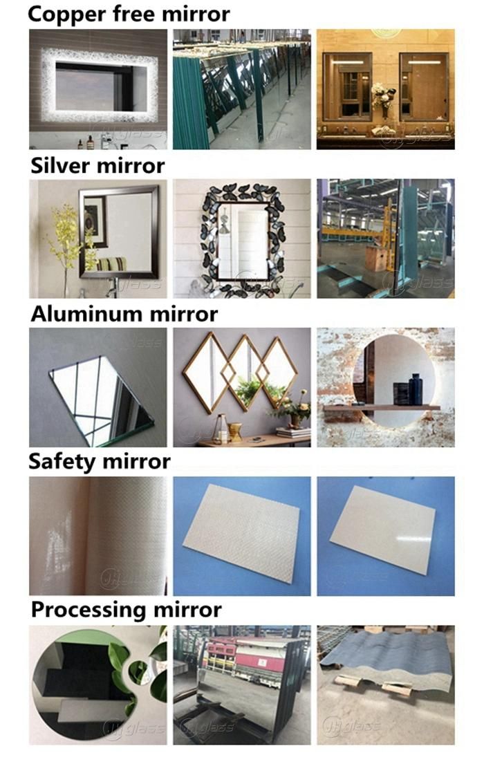 2mm-6mm Frameless Bathroom Mirror