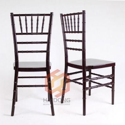 Cheap Modern Hotel Wedding Restaurant Metal Bone PP Resin Plastic Chiavari Party Chair