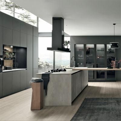 Durable Lacuper Modern Kitchen Cabinet with LED Light