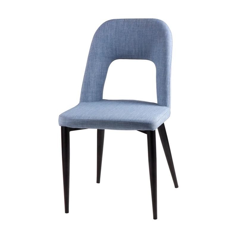 Hot Sale Room Furniture Restaurant Modern Upholstered Fabric Dining Chair