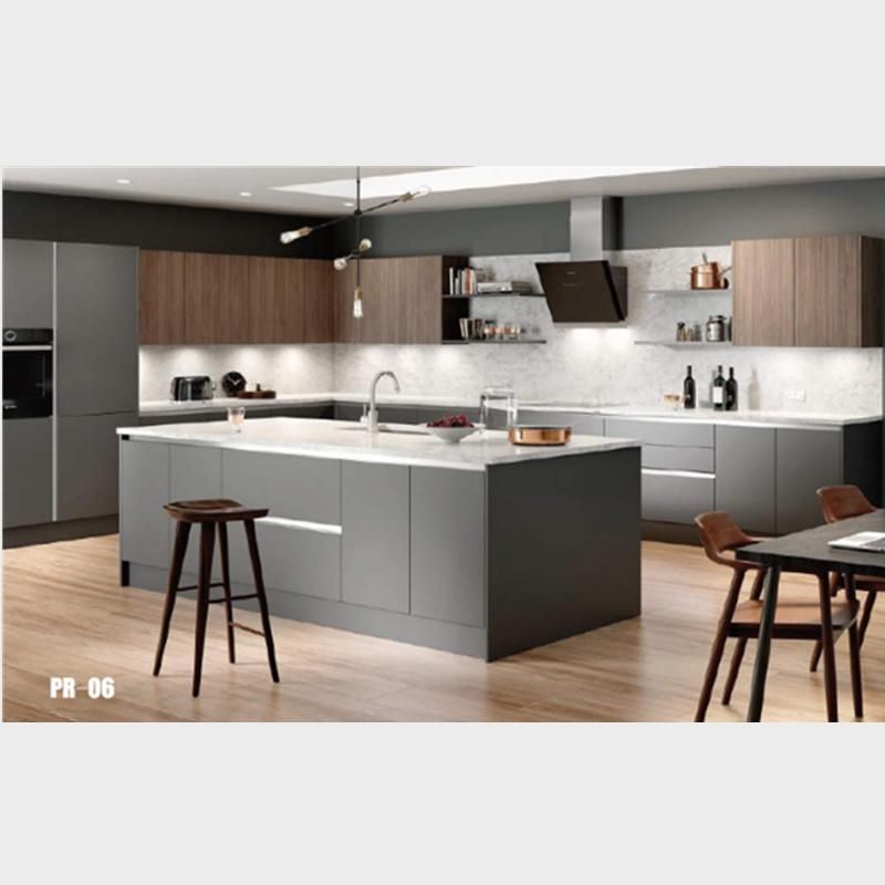 Light Gray Glossy Storage Cabinets Kitchen Furniture Design Kitchen Cabinet