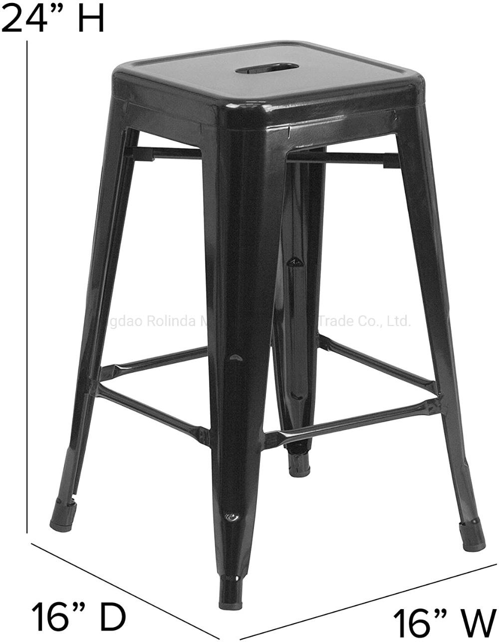 Top Quality Wholesale Vintage Industrial Iron Tolix Bar Stool Jodhpur Modern Metal Bar Stool Restaurant Cafe Bar Iron Tolix Stool