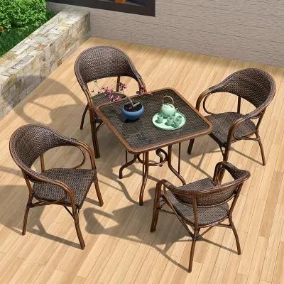 Hot Sell Cheap Rope Chair China Factory Modern Patio Garden Chair Aluminium Wholesale Outdoor Chair