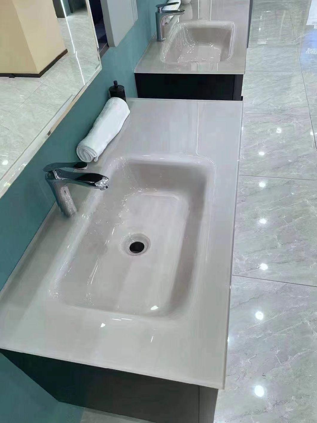 2022 Modern Melamine Bathroom Vanity with Ceramic Sink