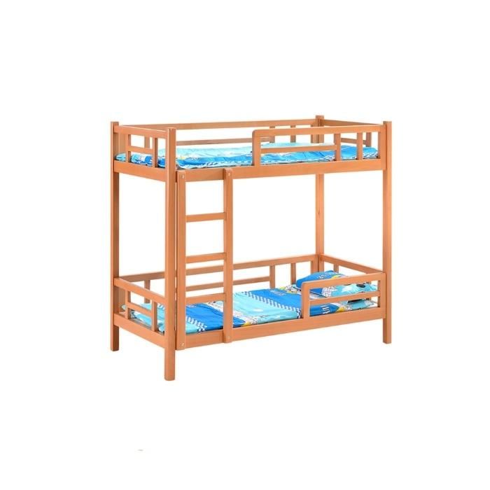 Children Wooden Single Bed, School Children Furniture, , Wooden Children Bunk Bed for Kindergarten, Wooden Stackable Bed, Kids Beech up and Down Bed, Double Bed