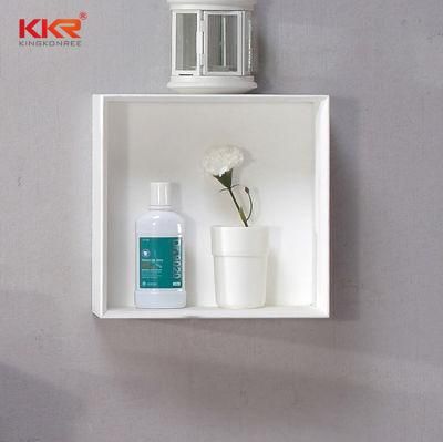 Solid Surface Bathroom Shelf Corner