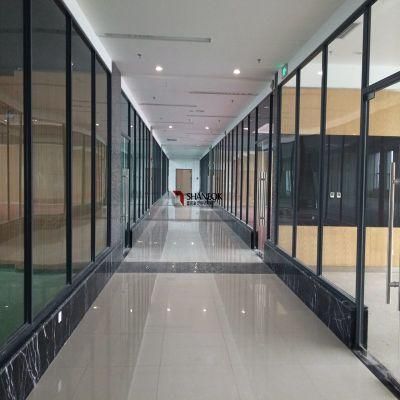 Single Glass Wall Aluminium Office Partition