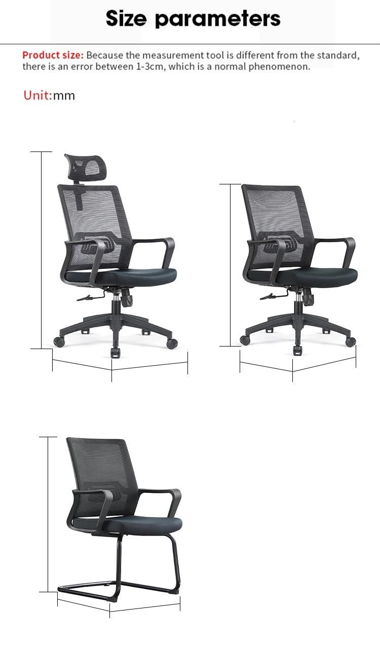 BIFMA Wholesale Mesh Swivel with Armrest Cheap Price Ergonomic Computer Office Chair