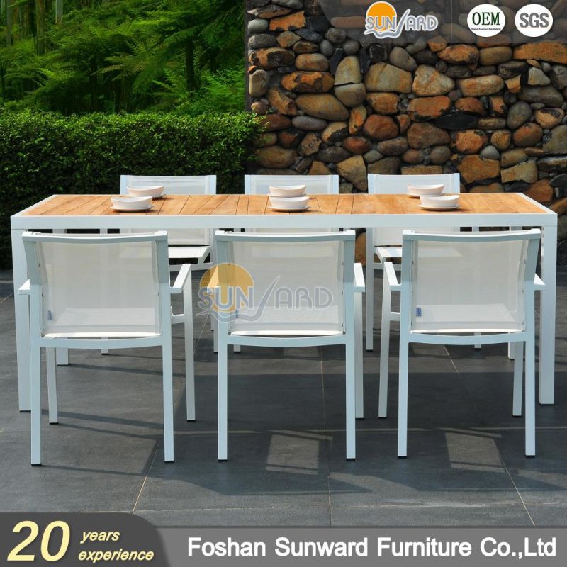 Outdoor Table and Chair Retractable Courtyard Cast Aluminum Combination Metal Balcony Garden Leisure Furniture