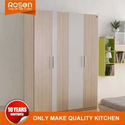 High Gloss Two Pack Swing Door Bedroom Wardrobes Manufactory