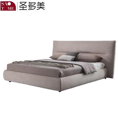 Double Modern Top Seller Home Furniture Hotel Bedroom Simple Bed