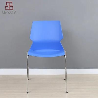 2022 Colorful Modern Design Restaurant Kitchen Cafe Plastic Chair Stackable Dining Plastic Chair