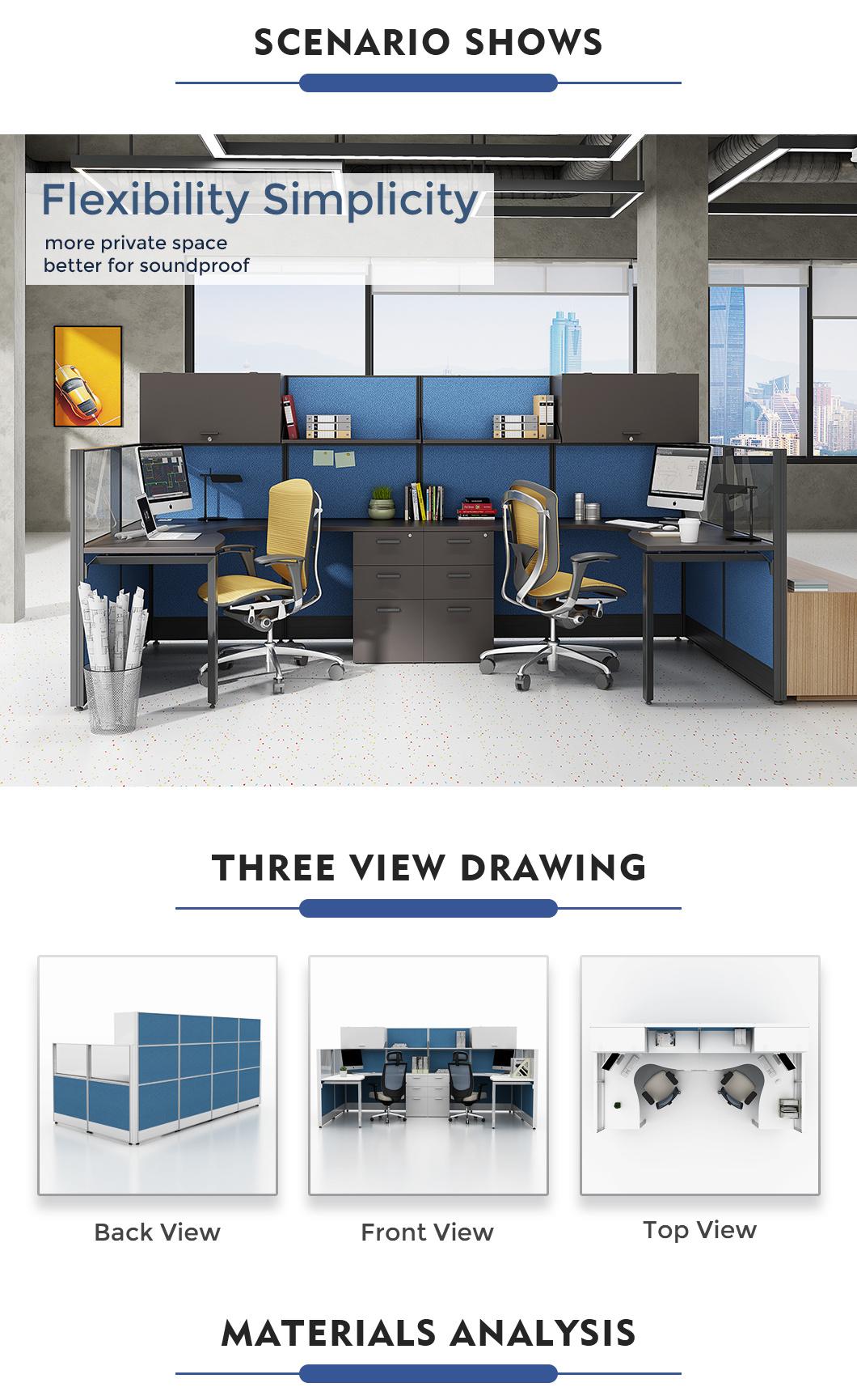 Call Center Office Partition Computer Workstation Tables Office Furniture