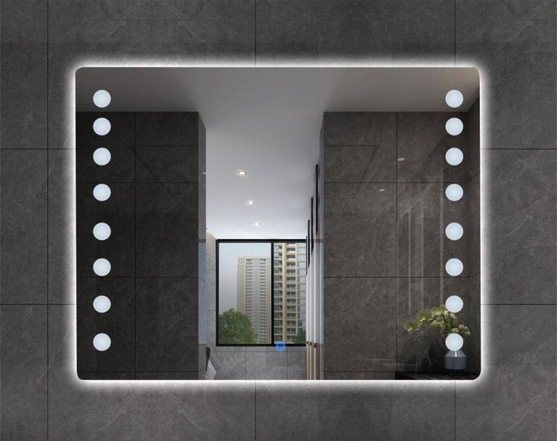 Circle China Factory Wholesale Bathroom Intelligent Smart LED Mirror