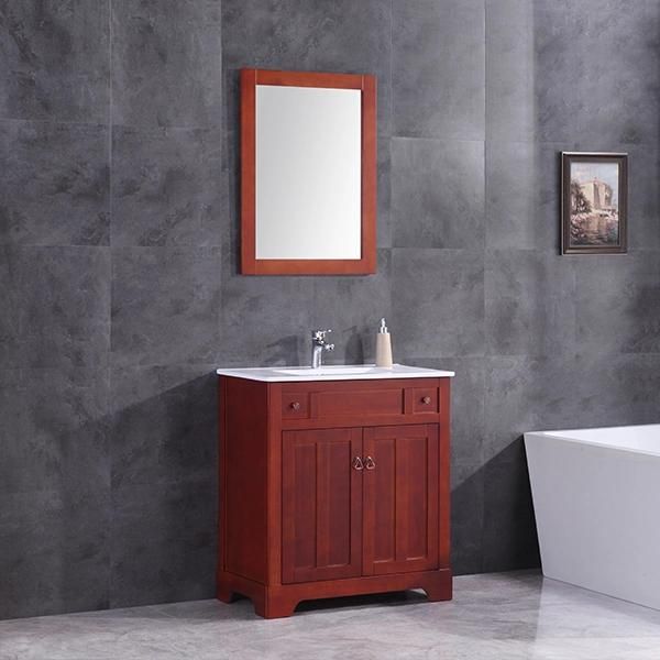 Bathroom Vanity Cabinet/Wood Wash Basin Stand/Wood Bathroom Furniture T9121