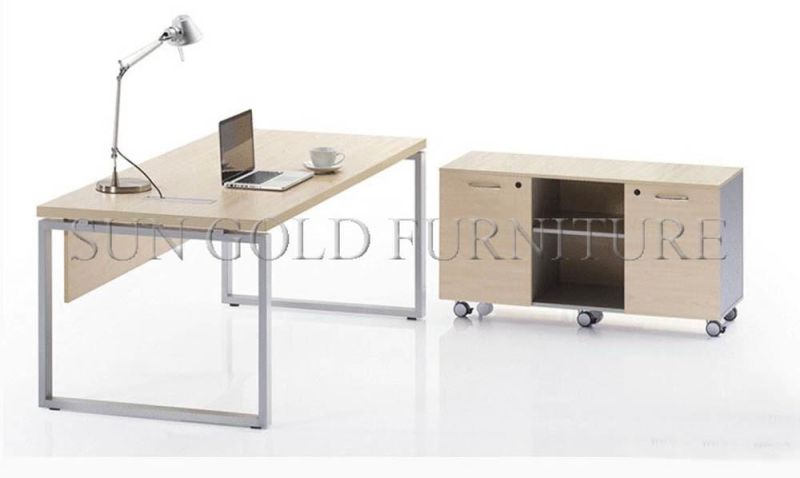 Wooden L Shaped New Design Reception Executive Desk (SZ-OD224)