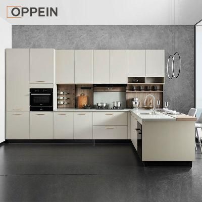 Customized Modern High Standard Shaker Style Solid Wood Kitchen Cabinet