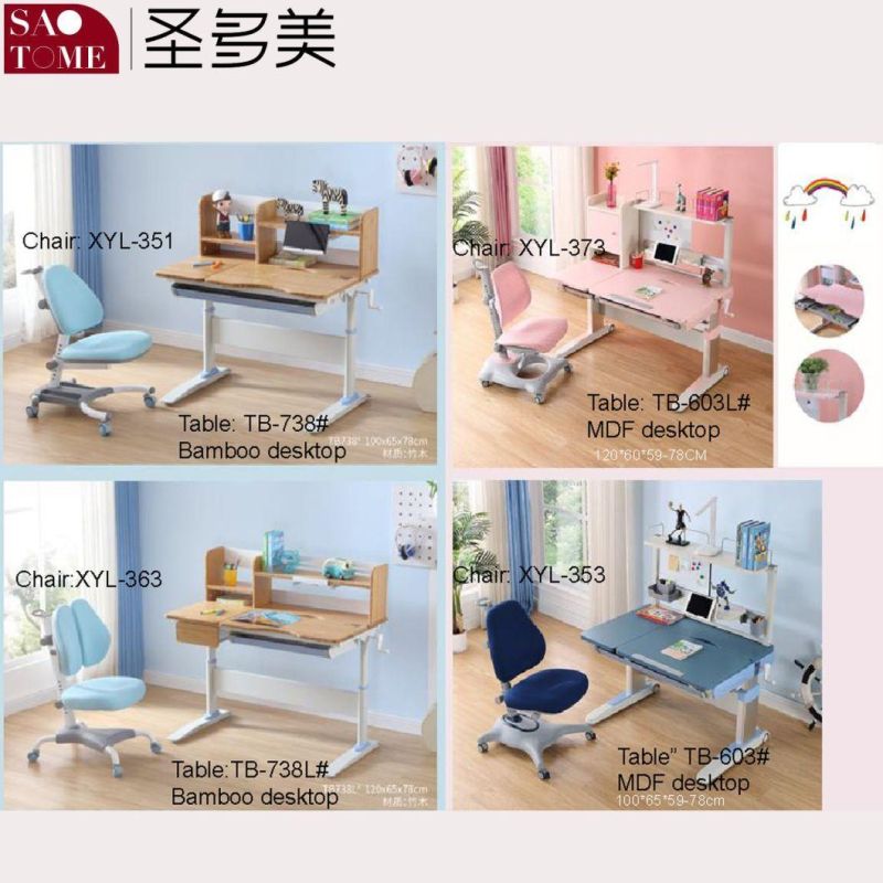 E1 Environmental Board Height-Adjustable Children′ S Room Children′ S Study Desk