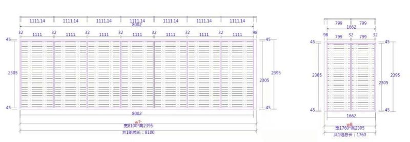 Modern Interior Glass Curtain Wall Office Partition with Shutter