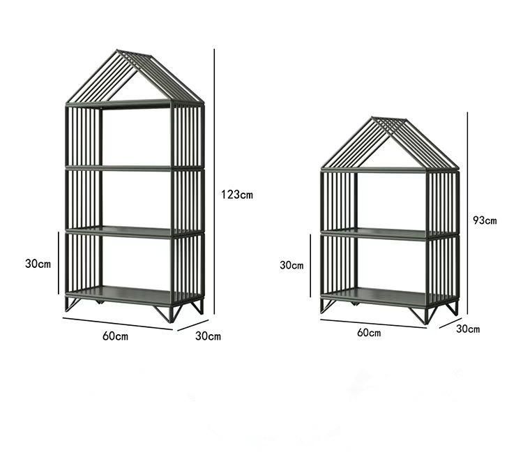 Multi-Functional Goods Shelf Steel Bookcase for Children