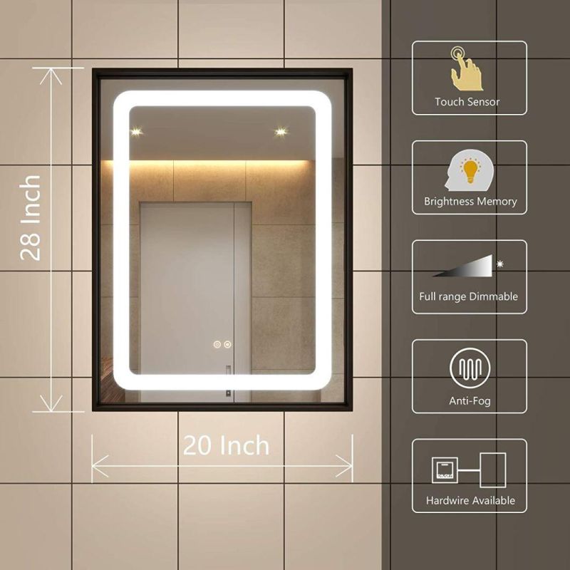 Hot Selling with Light Modern LED Bathroom Mirror with Light