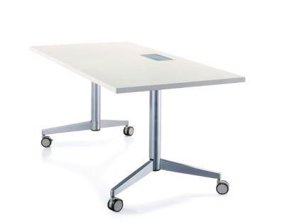 Factory Price Swivel Meeting Metal Conference Folding Office Table