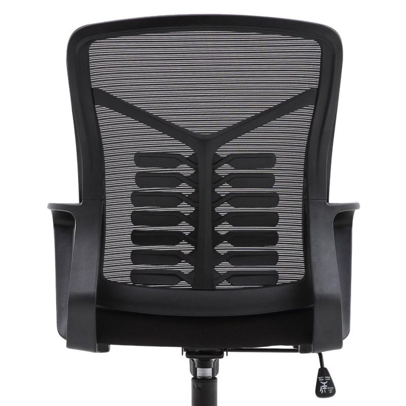 Modern Home Office Furniture Chair Height Adjustable Upholstered Mesh Swivel Computer Executive Conference Chair Office Ergonomic Desk Chair MID-Back