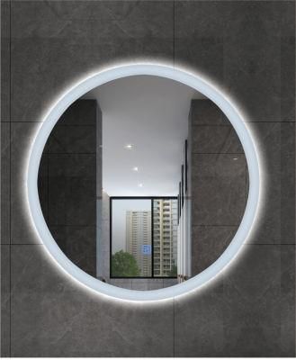 European Design Round LED Mirror for Bathroom Wall