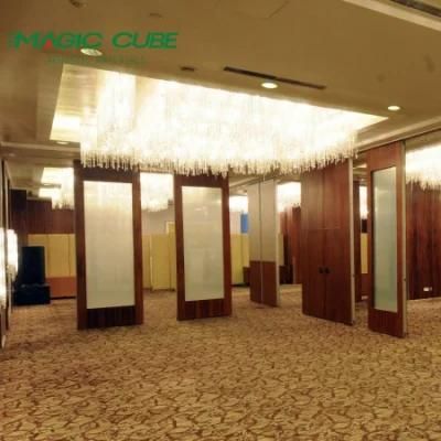 Eco Friendly Wall Panel Office Movable Acoustic Panels Sliding Partition for Office or Hall