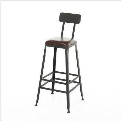 Modern Nordic Furniture Leisure Bar Stool Metal Designer Chair