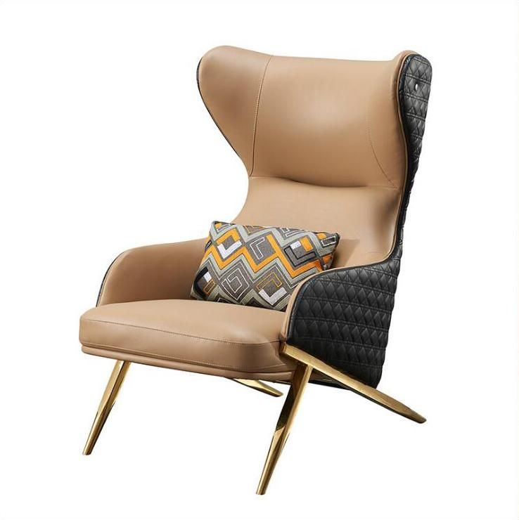 Wholesale Modern Fabric Living Room Simple Leisure Chair Upholstered Comfortable Chair