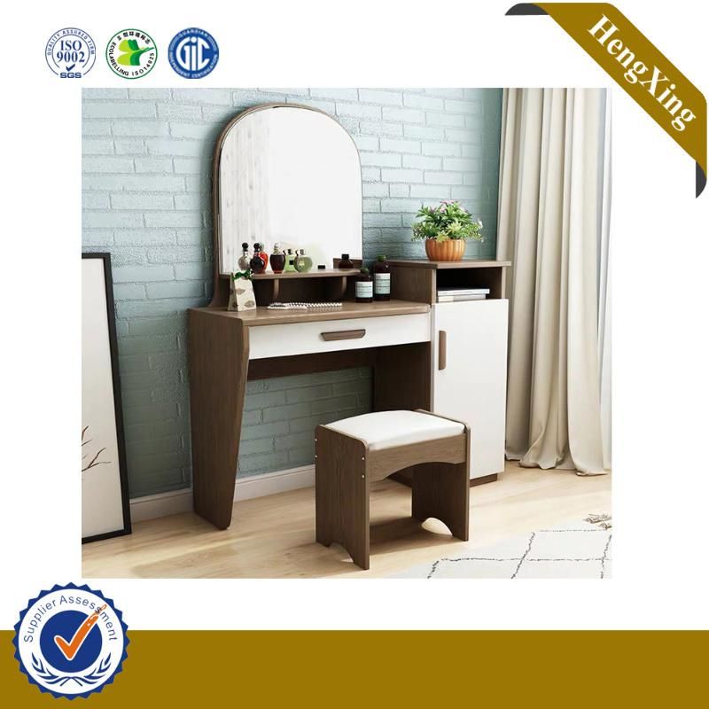 Modern Design Wooden Home Hotel Bedroom Furniture Mirror Glass Vanity Wood Dresser Dressing Table