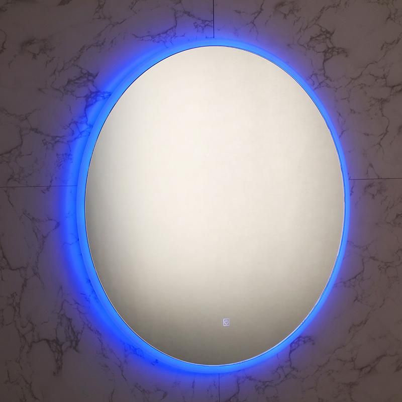 Customized Waterproof Jh Glass China Lighted Hotel Wall LED Bathroom Mirror Manufacture