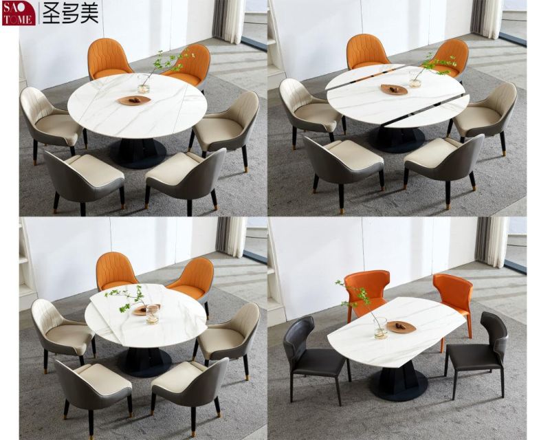 Modern Living Room Furniture Sets Luxury Extension Dining Table