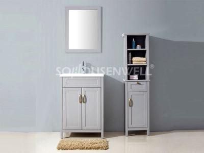 High Cabinet Bathroom Accessories Grey Oak Bathroom Furniture