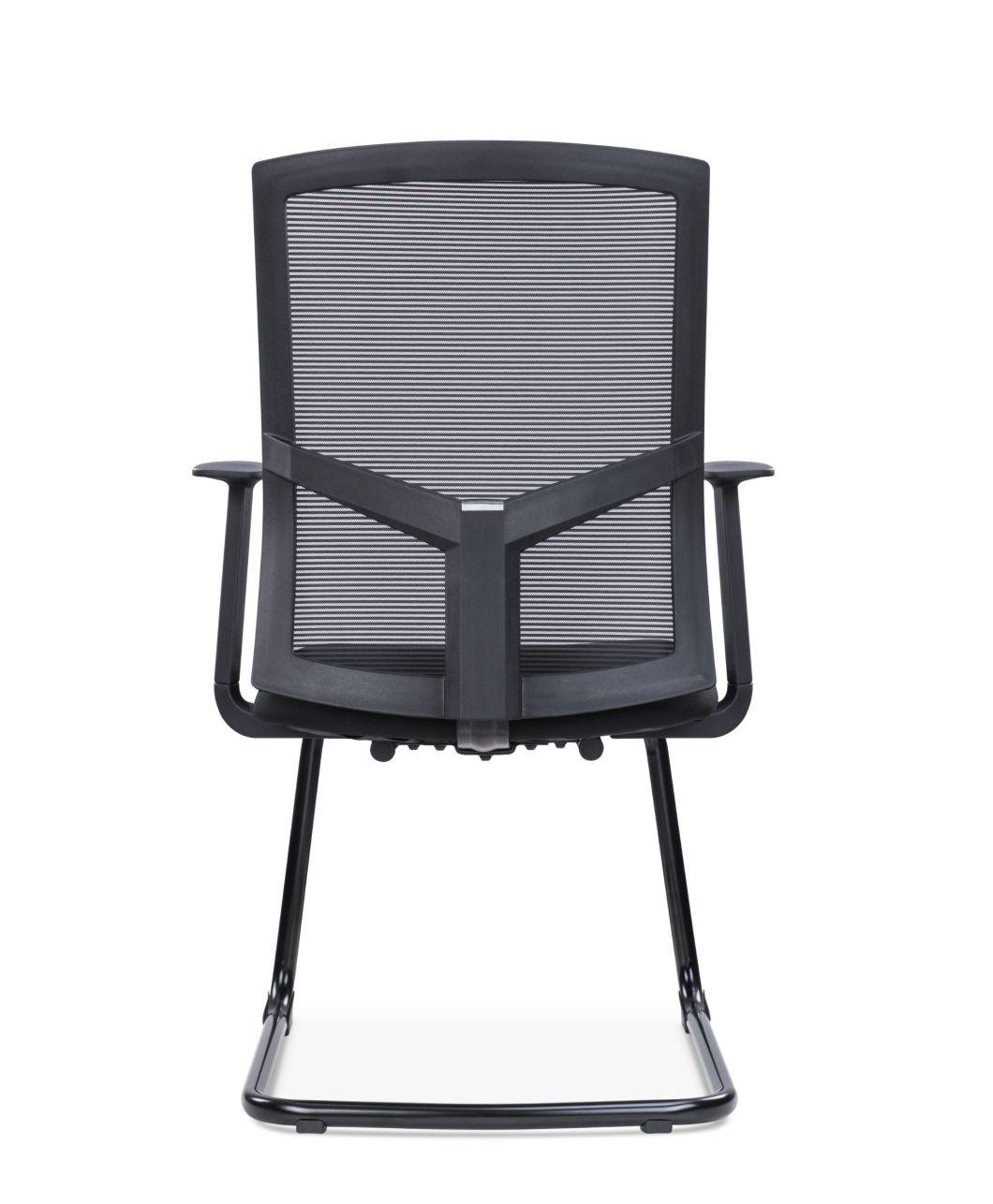 High Quality Office Chair American BIFMA European En1335 Medium Back Modern Fabric Mesh Office Meeting Chair