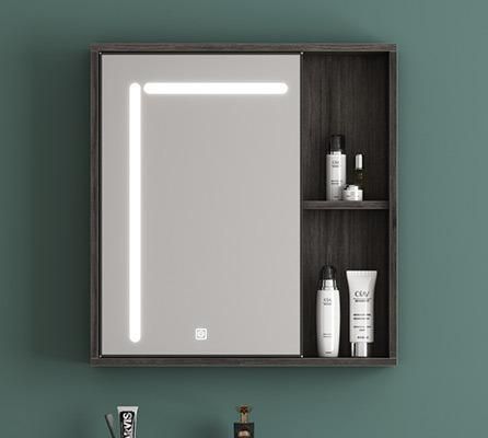 Vanities Oemservice Modern Hanging Wc Mirror Cabinet Suit Solid Wood Bathroom Vanity