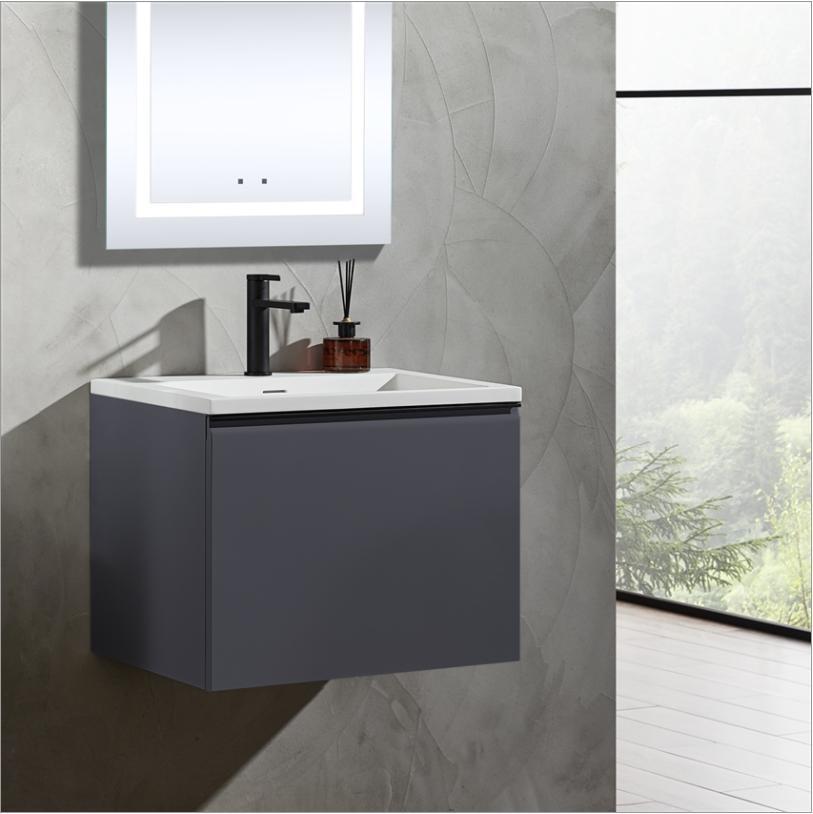 Luxury Bathroom Cabinet Modern Solid Wood Basin Bathroom Vanity