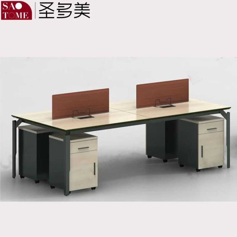 Modern Office Furniture Four Seat Office Desk