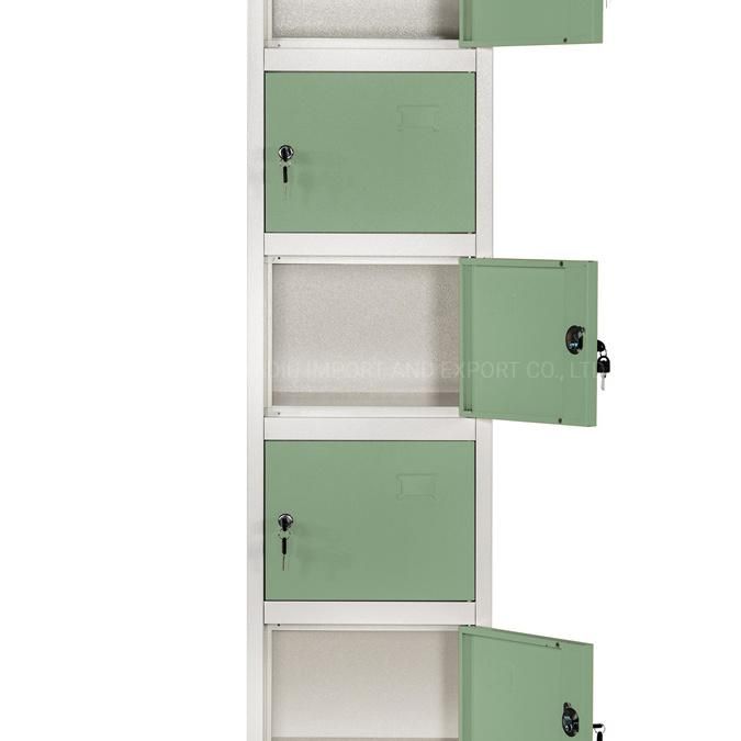 Modern 6 Tier Storage Lockers for Gym/Staff Room/Supermarket/Shool